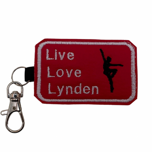 Live Love Lynden Bag Tag/Key Fob